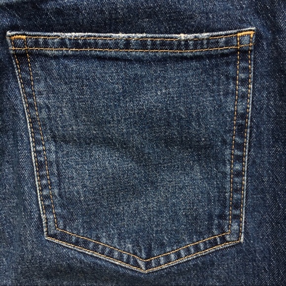 GAP mom jean high rise jeans size 29 dark wash - Picture 5 of 16